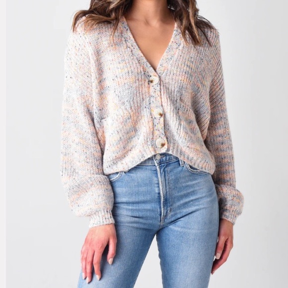 BB DAKOTA | Golden Hour Cardigan Size Large - Picture 1 of 10